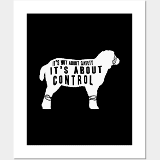 It's Not About Safety It's About Control, Sheep Posters and Art